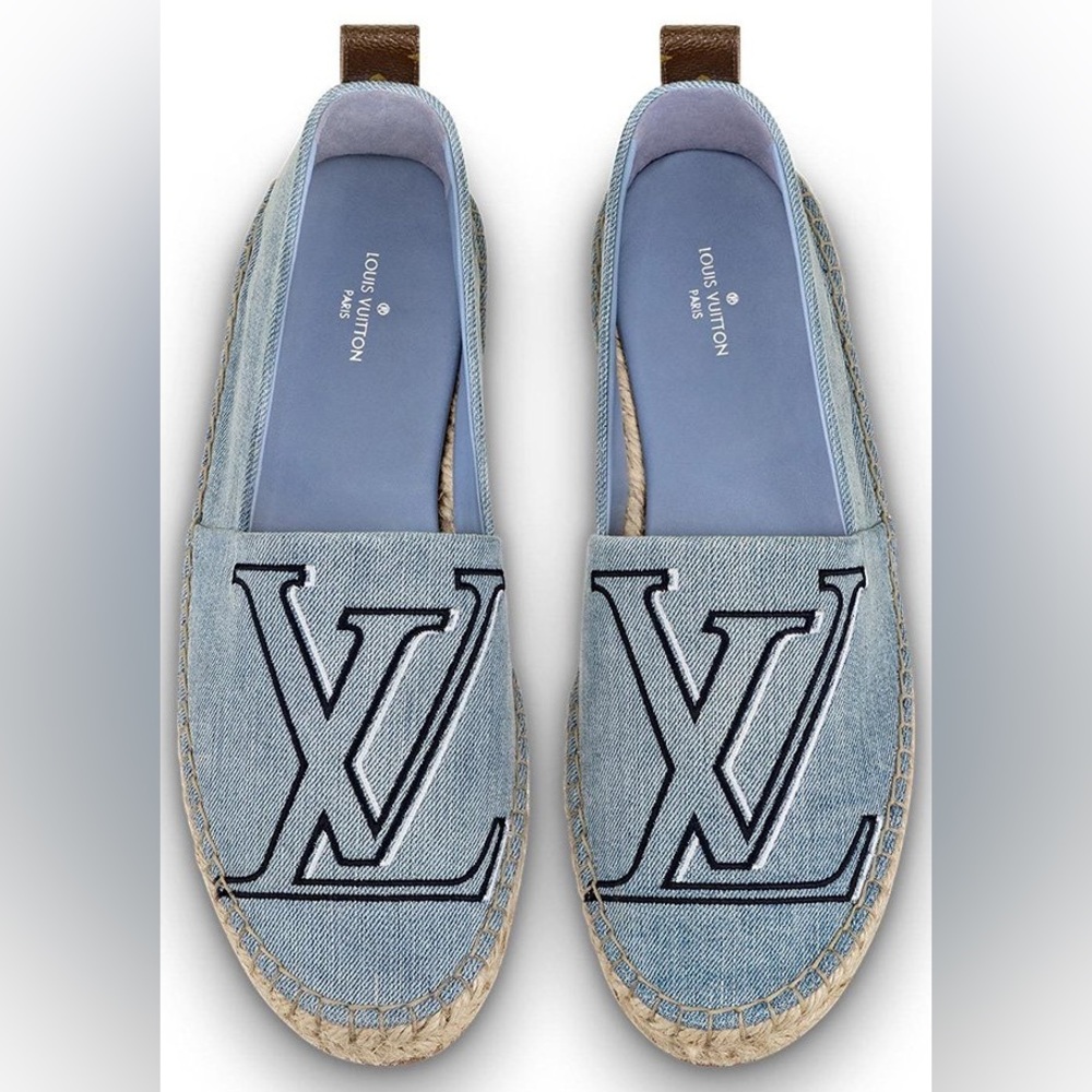 Luis Vuitton Seashore Espadrille - Bleu Jeans